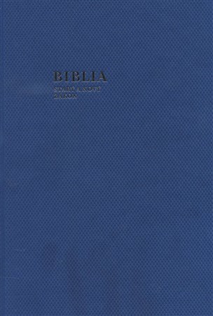 Biblia (modrá farba)