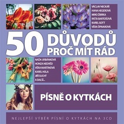 Various - 50 dúvodú, proč mít rád písně o kytkách 3CD