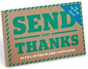 Send Some Thanks Fill in the Love Postcard