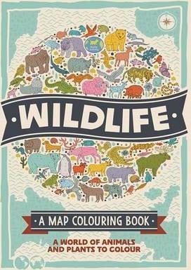 The Wildlife - A Map Colouring Book