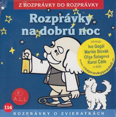 Rozprávka - Rozprávky na dobrú noc  CD (kartón)