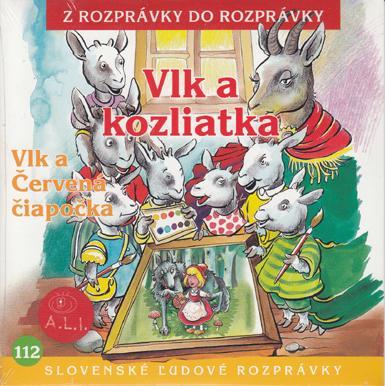 Rozprávka - Vlk a kozliatka CD