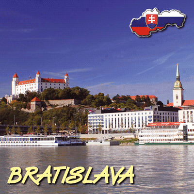 3D magnetka Bratislavský hrad