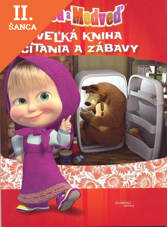 Lacná kniha Máša a medveď - Veľká kniha čítania a zábavy