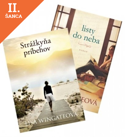 Lacná kniha Listy do neba, Strážkyňa príbehov - sada