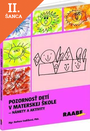 Lacná kniha Pozornosť detí v materskej škole – námety a aktivity