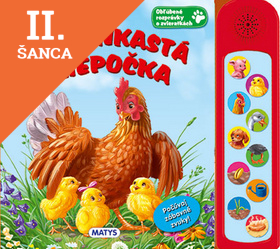 Lacná kniha Červenkastá sliepočka - zvuková knižka 2.vydanie