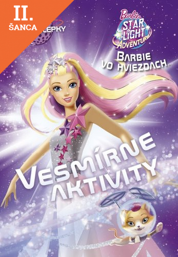 Lacná kniha Barbie vo hviezdach Vesmírne aktivity