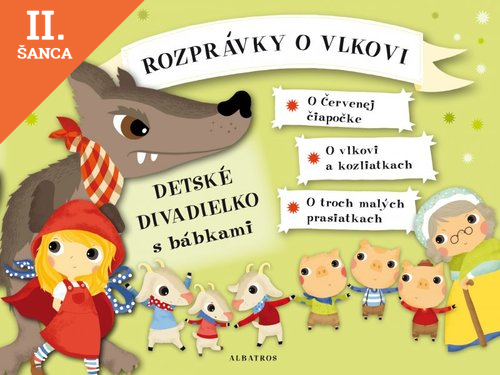 Lacná kniha Rozprávky o vlkovi - Detské divadielko s bábkami