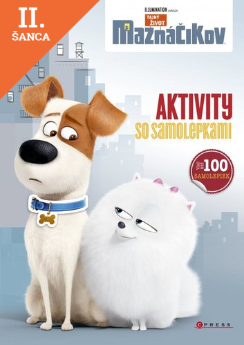 Lacná kniha Tajný život maznáčikov - Aktivity so samolepkami
