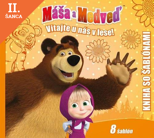 Lacná kniha Máša a medveď - Kniha šablón