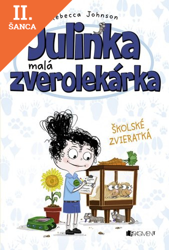 Lacná kniha Julinka malá zverolekárka 8 – Školské zvieratká