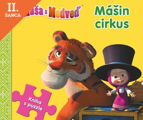 Lacná kniha Máša a medveď - Mášin cirkus