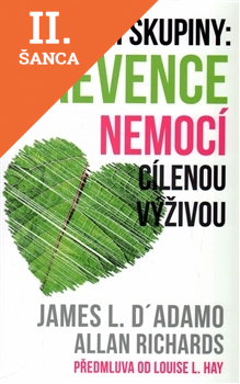 Lacná kniha 4 krevní skupiny - Prevence a léčba