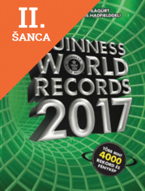 Lacná kniha Guinness World Records 2017 - Több mint 4000 rekord és fénykép