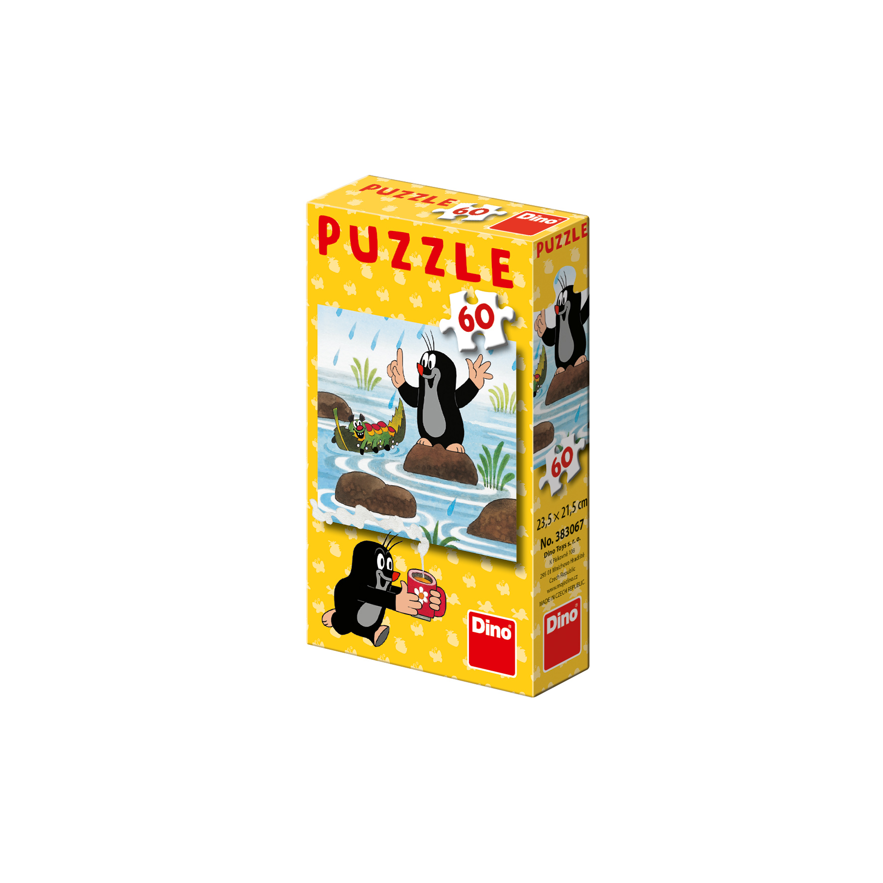 Puzzle Ako Krtko uzdravil Myšku 60 Dino