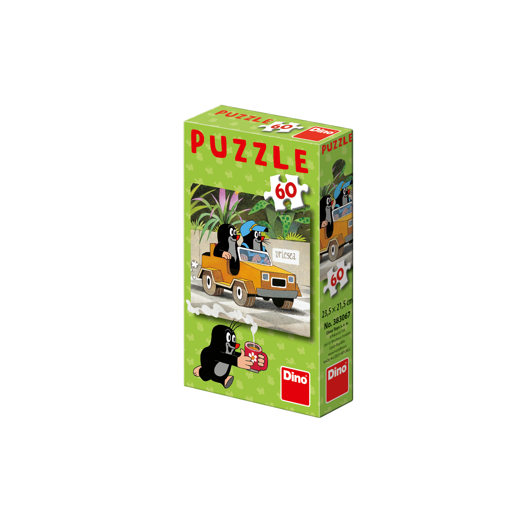 Puzzle Ako Krtko uzdravil Myšku 60 Dino