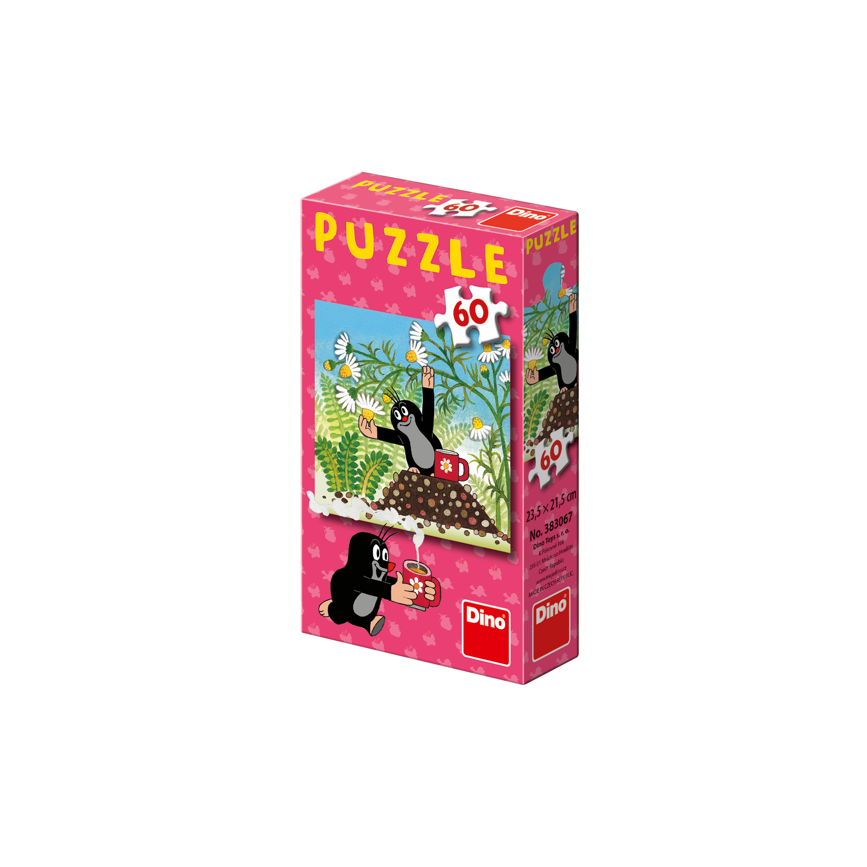Puzzle Ako Krtko uzdravil Myšku 60 Dino