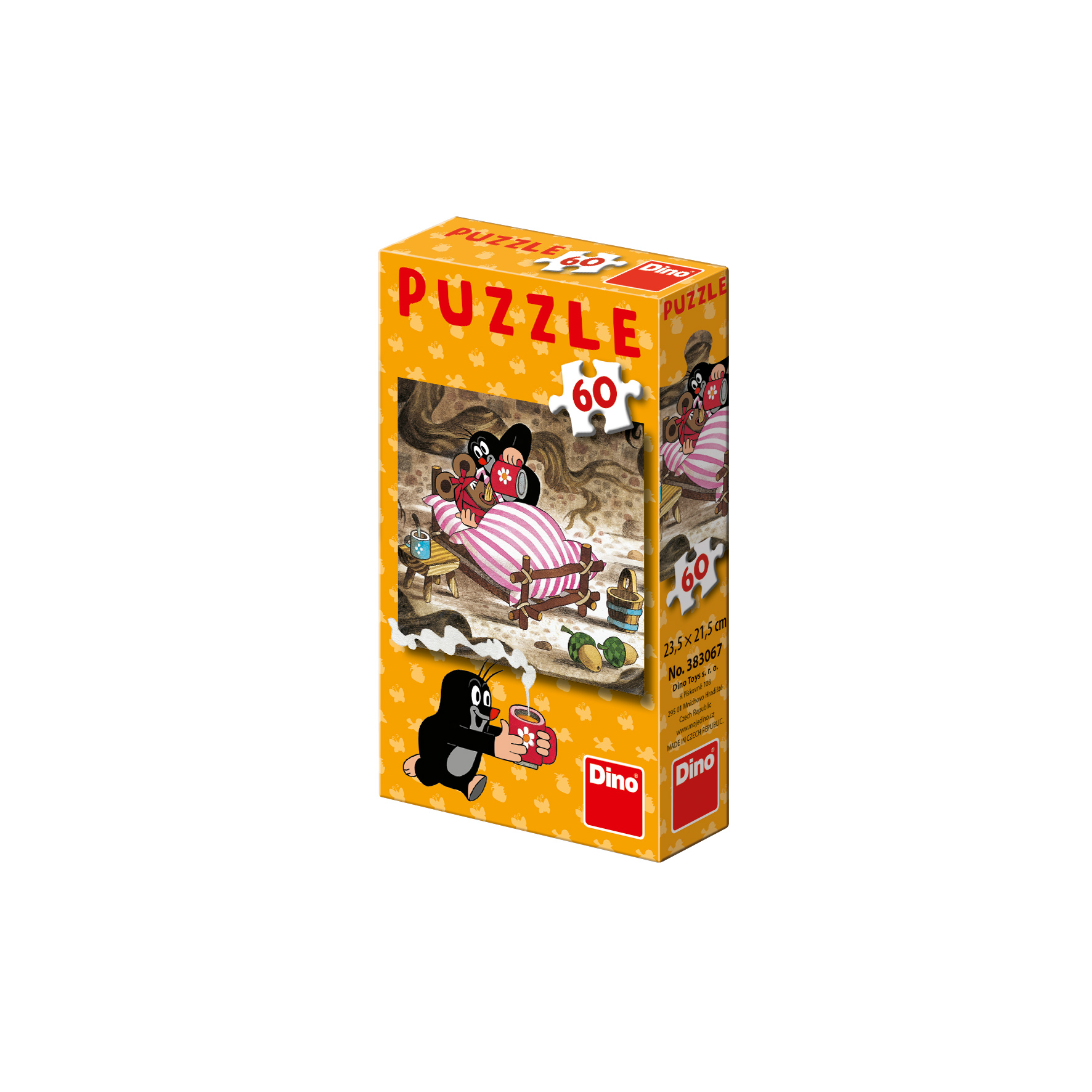 Puzzle Ako Krtko uzdravil Myšku 60 Dino