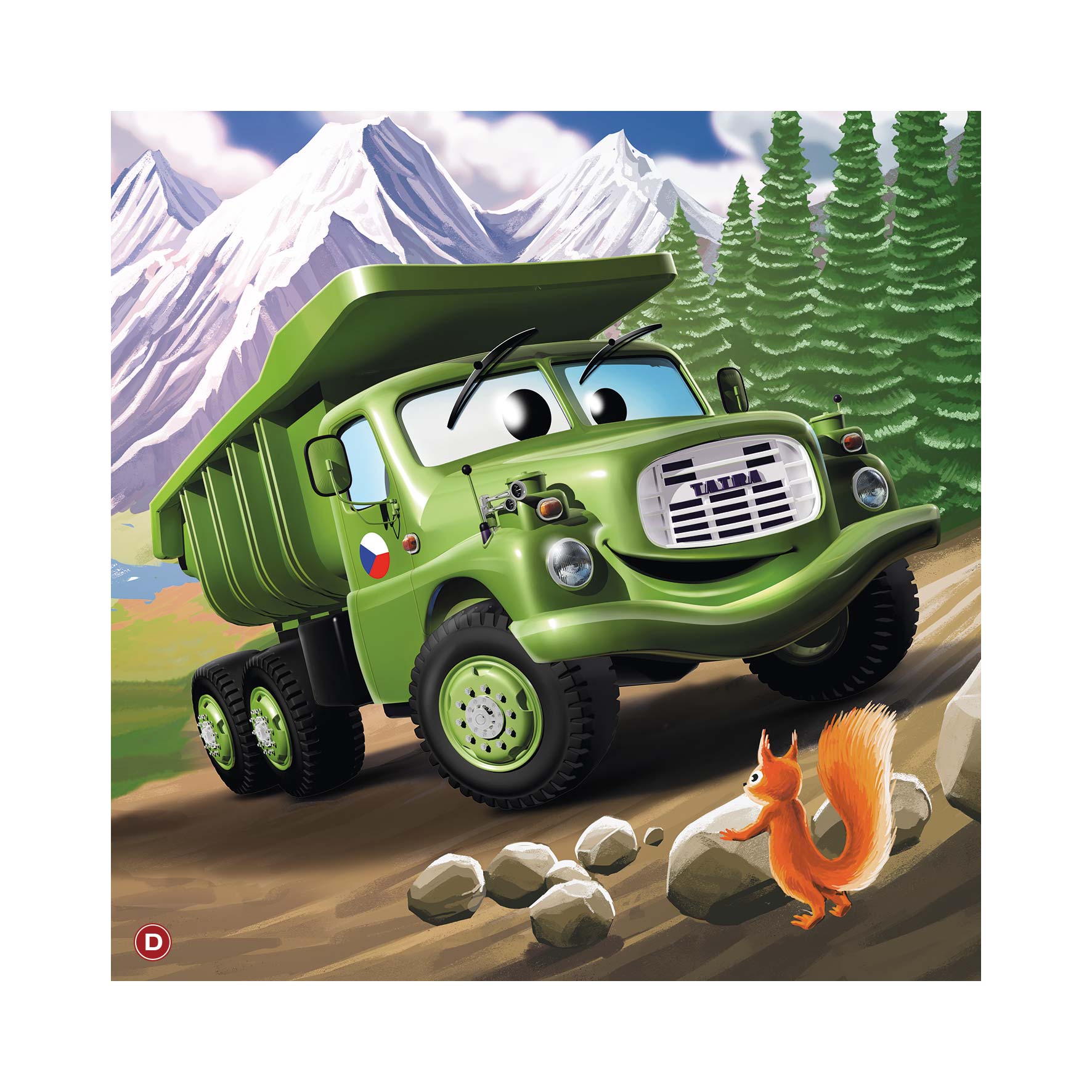 Puzzle Tatra 60 Dino