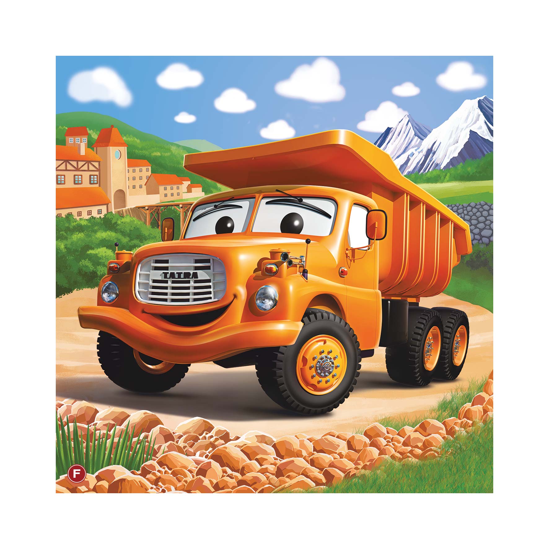 Puzzle Tatra 60 Dino
