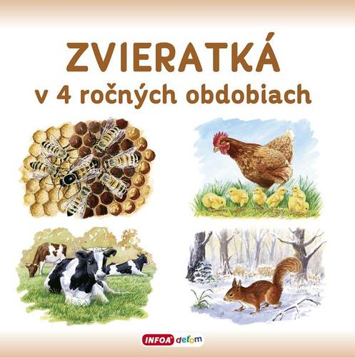 Kniha Zvieratká v 4 ročných obdobiach (Slovenské vydanie)