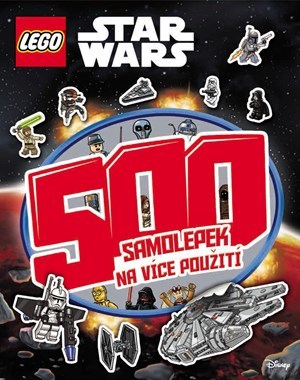 Lego Star Wars 500 znovupoužitelných samolepek