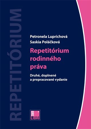 Repetitórium rodinného práva - 2. doplnené a prepracované vydanie
