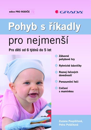 Kniha Pohyb s říkadly pro nejmenší - Pro děti od 6 týdnů do 5 let