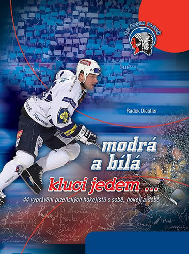Modrá a bílá kluci jedem