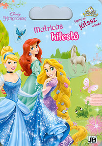Disney Hercegnők - A4 színező mappa 2