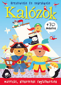 Kalózok - Matricás, öltöztetős foglalkoztató + 70 matrica