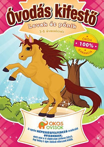 Óvodás Kifestő - Lovak és Pónik