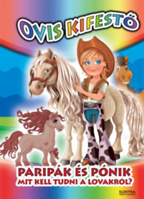 Paripák és pónik - Ovis kifestő