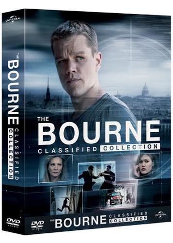 Bourneova kolekce (5 DVD + DVD bonus disk) 6 DVD