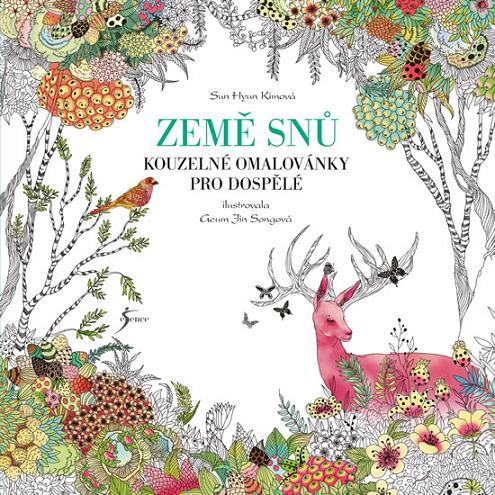 Země snů - Kouzelné omalovánky pro dospělé