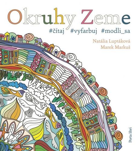 Kniha Okruhy zeme-omaľovánky pre dospelých