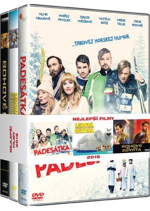 Nejlepší filmy rodina (Padesátka, Ledová sezóna, Bohové Egypta) 3DVD