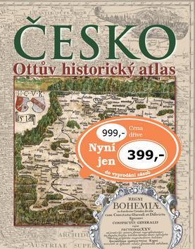 Kniha Česko Ottův historický atlas