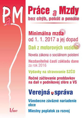 Práce a Mzdy 1 2017