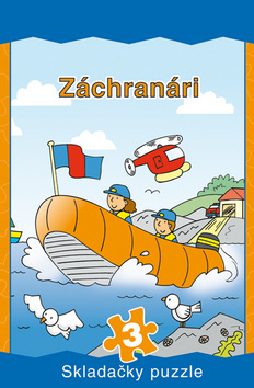 Kniha Záchranári - Skladačky puzzle