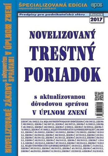 Novelizovaný Trestný poriadok 2/2017