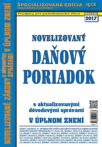Novelizovaný Daňový poriadok 7/2017