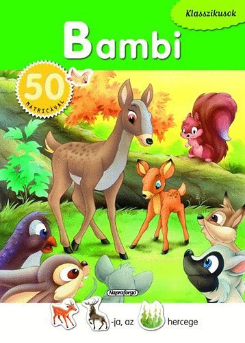 Bambi - Klasszikusok 50 matricával