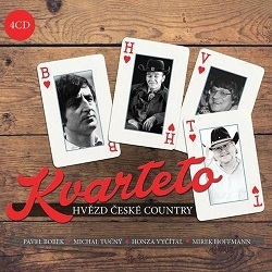 Various - Kvatreto hvězd české country  4CD