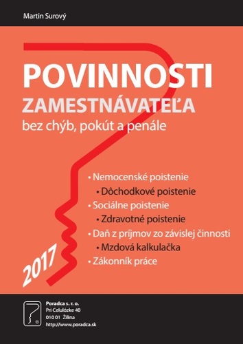 Povinnosti zamestnávateľa bez chýb, pokút a penále 2017