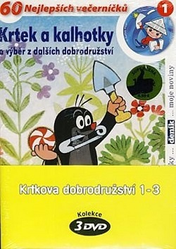 Krtkova dobrodružství 1-3 - 3 DVD (pošetka) - DVD kúpite na Panta Rhei