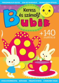 Bubik - Keress és számolj! - Készségfejlesztő foglalkoztató + 140 matricával