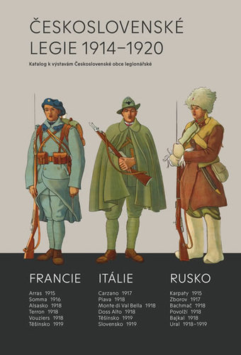 Kniha Československé legie 1914-1920 - Katalog k výstavám Československé obce legionářské