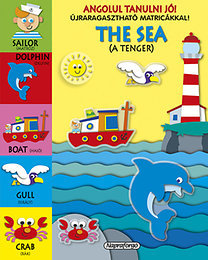 Angolul tanulni jó! - The Sea - Újraragasztható matricákkal!